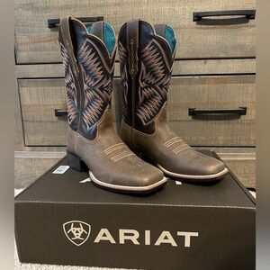 ✨NIB✨ Ariat Women’s Western Boots Brown Square Toe